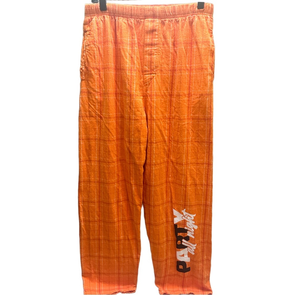Boxercraft Men’s Orange Plaid Men's Joggers size M